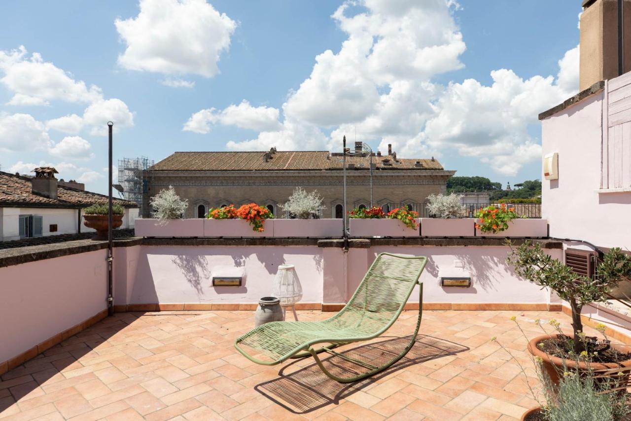 Iflat Penthouse In Campo De' Fiori Apartment Rome Bagian luar foto